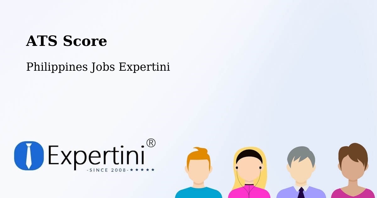 ATS Score - Philippines Jobs Expertini